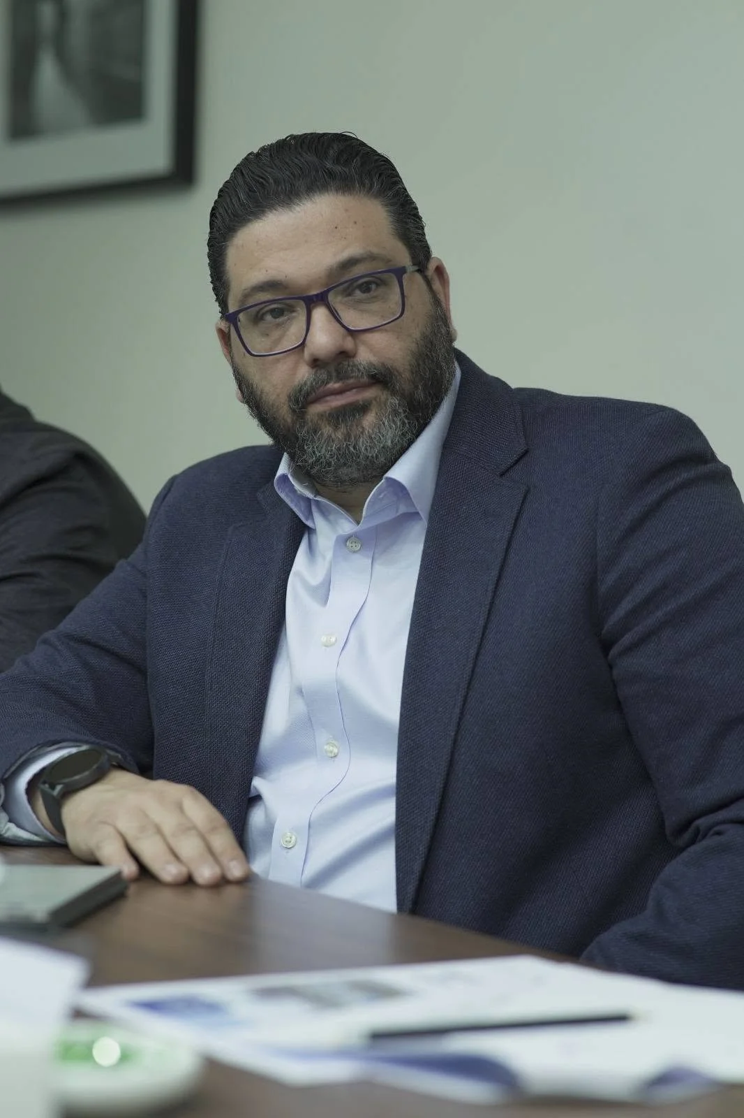 Rabih Dandachli at a professional meeting